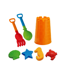 KIT TORRE BEACH PLAY C/7P&Ccedil;S 25CM 430